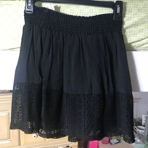 NEW Black Lace Skirt